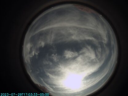 Image from camera with 1.44fl lens.