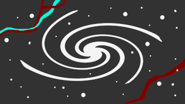 Clipart of a galaxy